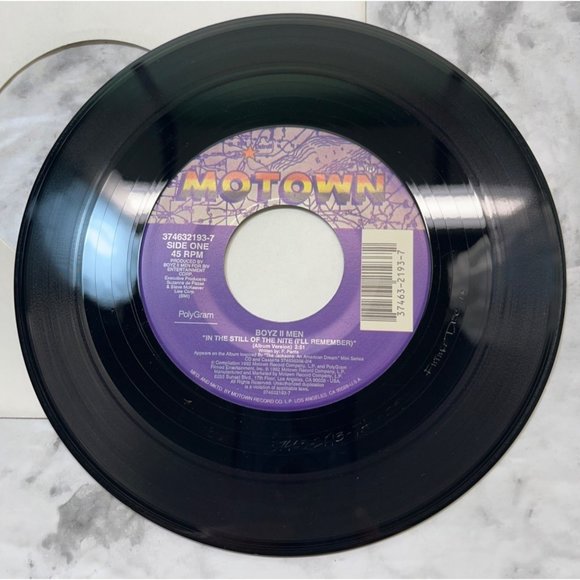 Boyz II Men Still of the Nite / Jackson 5 Who's Lovin You 45 R&B Soul Motown - Picture 4 of 6